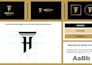 design luxury real estate logo and modern realtor branding